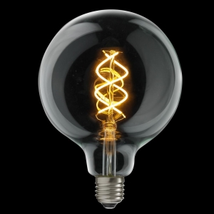 Unison LED E27 5W 380lm(30W) 2200K klar Ø125 dim