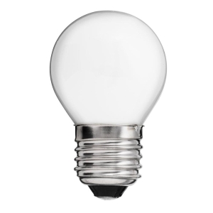 Unison LED E27 4W 300lm 3000K krone opal dimbar
