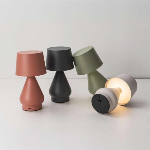 Unison No Cabel oppladbar lampe Grafit medium - Bilde 2