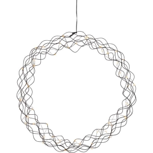 Star Curly 45cm 50-lys Sort