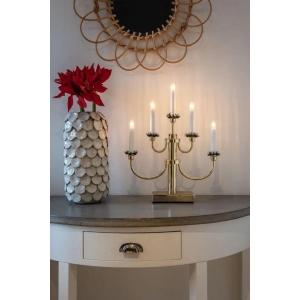 Konstsmide Adventstake 5-armet messing