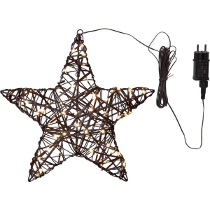 Star Vicke Utendørs Stjerne 40cm Ip44 Brun