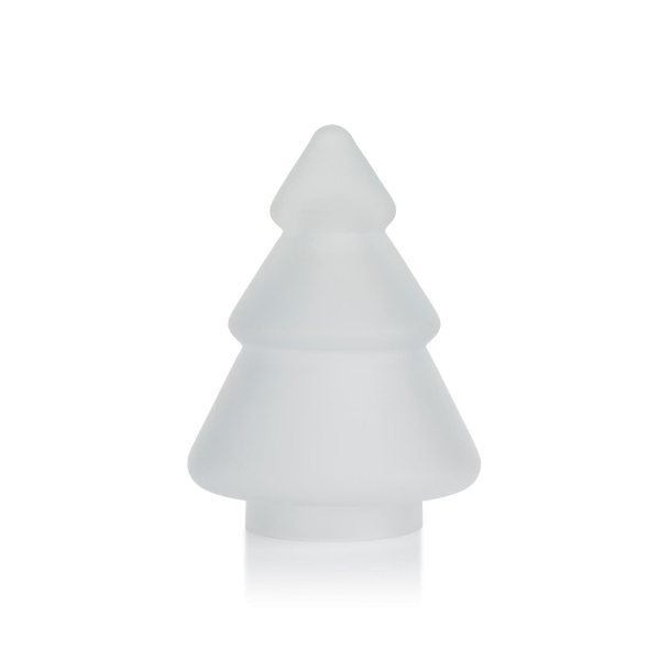 Hadeland Glassverk Gran Frostet Hvit 127mm - Bilde 2