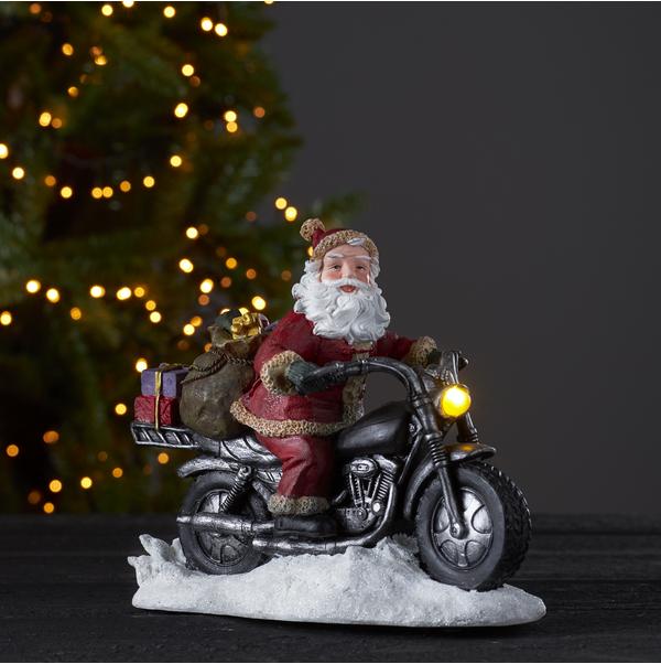 Star Merryville nisse på motorsykkel (batteridrevet) Star Merryville nisse på motorsykkel (batteridrevet) - Bilde 2