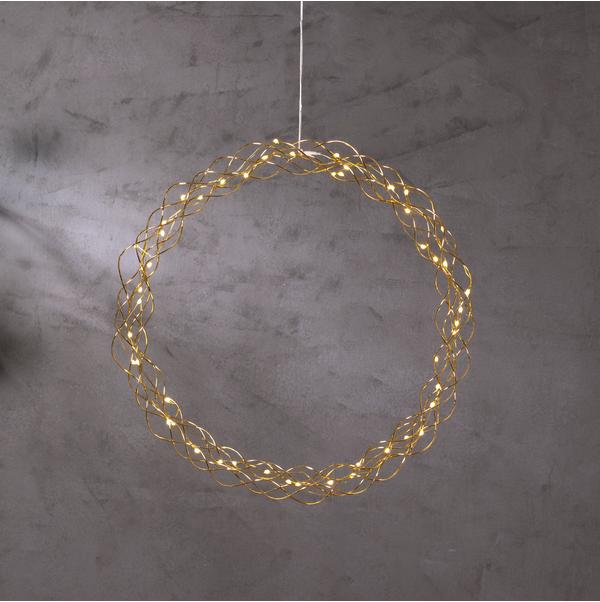 Star Curly 45cm messing Star Curly 45cm messing - Bilde 2