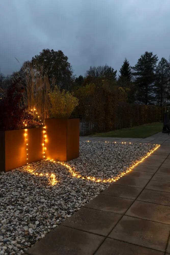 Konstsmide Slynge Shineline 100 amber micro LED Konstsmide Slynge Shineline 100 amber micro LED - Bilde 2