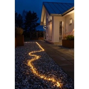 Konstsmide Slynge Shineline 100 amber micro LED