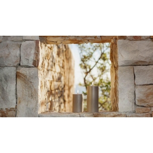 UYUNI Utendørs kubbelys Sandstone 7,8 x 17,8 cm LED