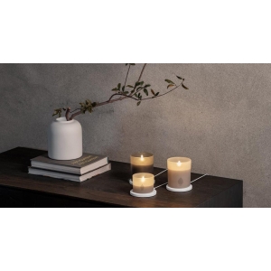 Uyuni Oppladbare LEDlys Glass Sandstone 9,2-x 10,2cm