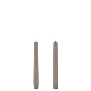 Uyuni Kronelys Sand 2pk 2,3 x 20,5cm LED