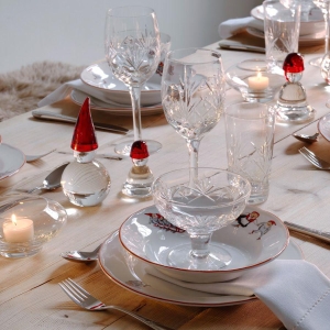 Hadeland Glassverk Nissebarn 2PK 75mm