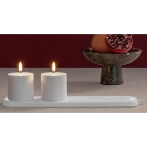 Uyuni Oppladbare kubbelys Hvit 6,8 x 6,8cm