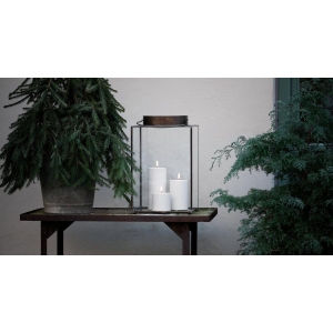 UYUNI Utendørs kubbelys Hvit 10,1 x 12,8 cm LED