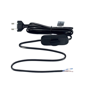 Nordesign Ledningsdimmer (2-60WLED) inkl. Sort lampettledning 2,5m