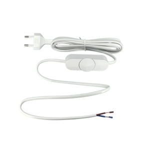 Nordesign Ledningsdimmer (2-60WLED) inkl. Hvit lampettledning 2,5m