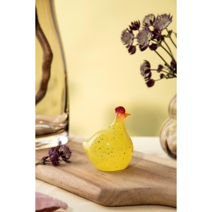 Hadeland Høne 7cm Gul