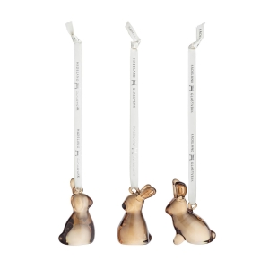 Hadeland Hare Hengende 3pk Kakao 5cm