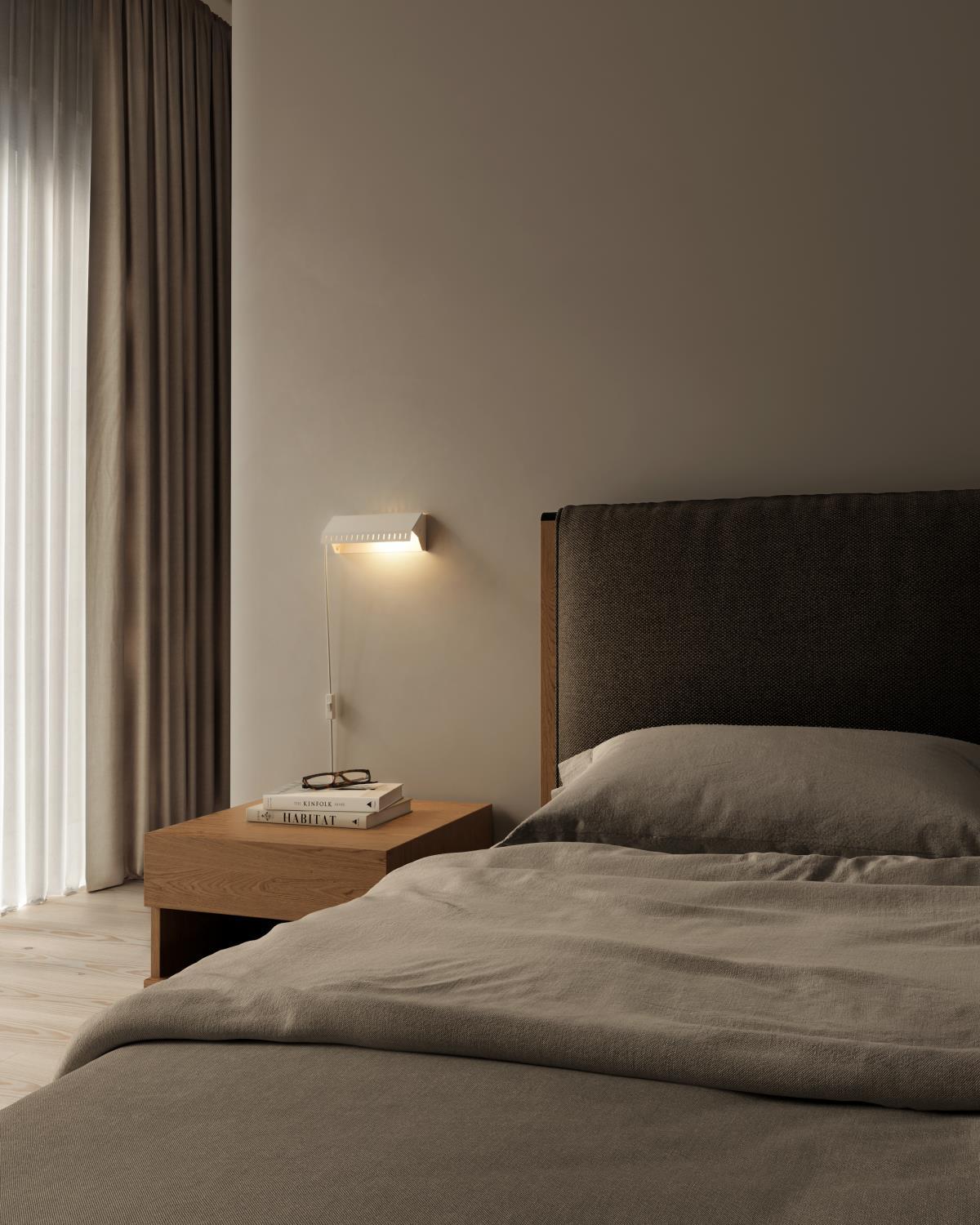 Belid Vippa Vegglampe Blank Hvit Belid Vippa Vegglampe Blank Hvit - Bilde 2