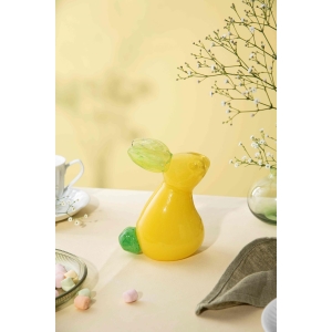 Hadeland Glasskanin Gul 18cm