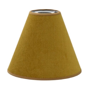 Hallbergs Skjerm Matrix Mustard 22cm toppring