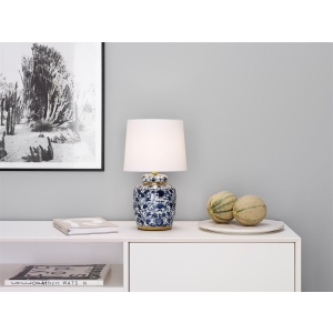 Cottex Klassisk Blå bordlampe