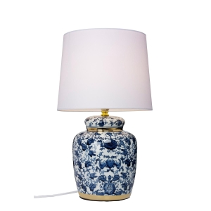 Cottex Klassisk Blå bordlampe