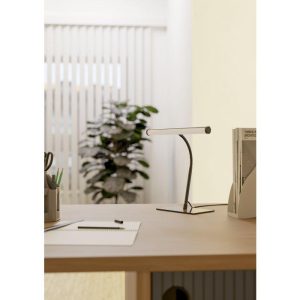 MS Riccione Pianolampe m/touch Sortkrom Belysning inne