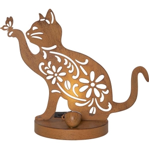 Star Katt Solcelle Rust