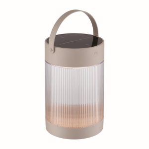 Nordlux Coupar Solcelle Oppladbar bordlampe Sand Hage og terrassebelysning