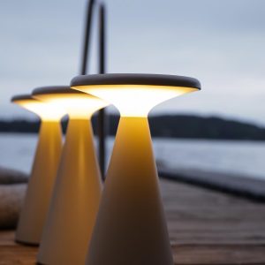 Nordesign Solar Dio Solcelle bordlampe Sandfarget Nordesign Solar Dio Solcelle bordlampe Sandfarget