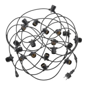 Unison Lysslynge 10 m E27 Ip44 Hage og terrassebelysning
