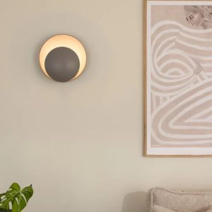 Globen Orbit grå vegg E14