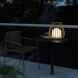 Nordlux Jim To-Go Oransje Oppladbar Utelampe IP54