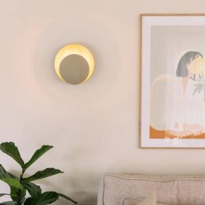 Globen Orbit beige vegg E14