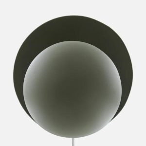 Globen Orbit mosegrønn vegg E14 Belysning inne