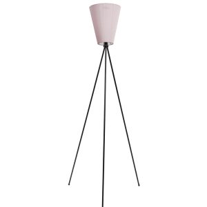 Oslo Wood Gulvlampe Matt Sort m/Limited Edition Skjerm