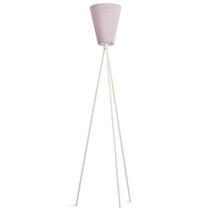 Oslo Wood Gulvlampe Hvit m/ Limited Edition Skjerm