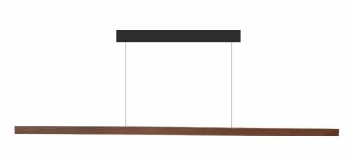 Nordesign Vanessa Valnøtt Taklampe 157  m/heis Led sensor dim
