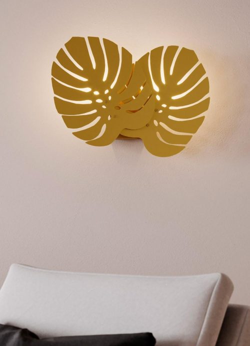 By Rydens Costa Rica vegglampe messing L64cm