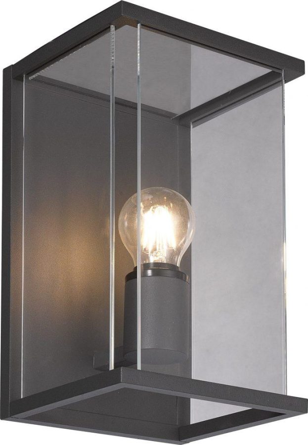 Nordesign Finestra Antrasitt Utelampe Vegg E27 IP54