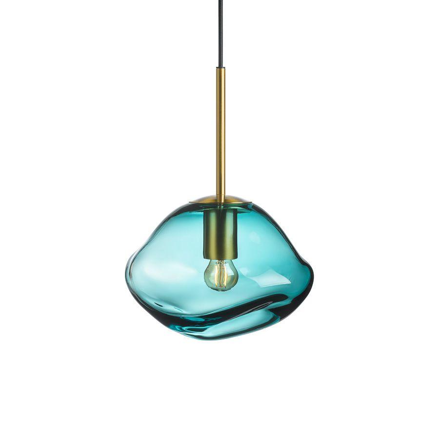 Hadeland Glassverk 250 Crystal Stone Blågrønn