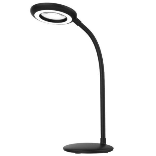 HaloDesign Zoom LED 4W 200lm 3000K Lupelampe Oppladbar Sort