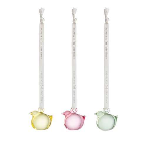 Hadeland Glasskyllinger hengende klar 3pk