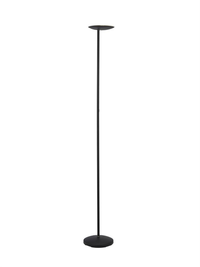 Texa Barone Uplight Gulvlampe Sort/Messing u/lesearm