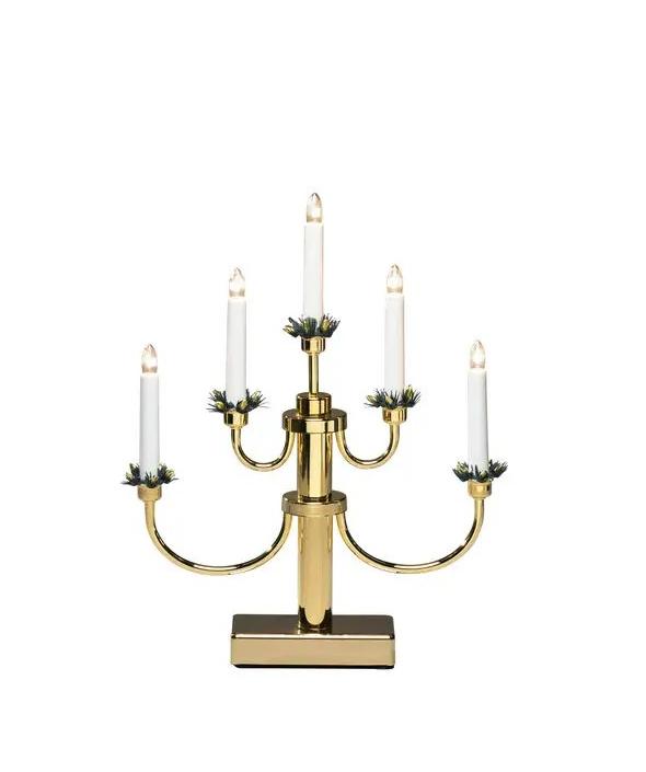 Konstsmide "Irene" Adventstake 5-armet messing