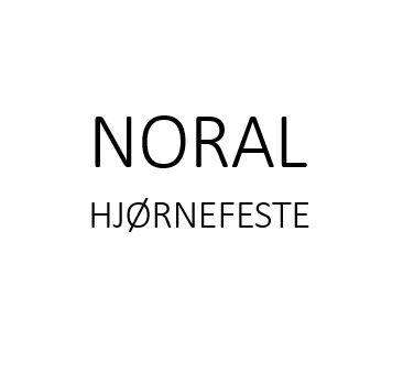 Noral hjørnefeste Trad sort til Regent/Allegro/Cardinal