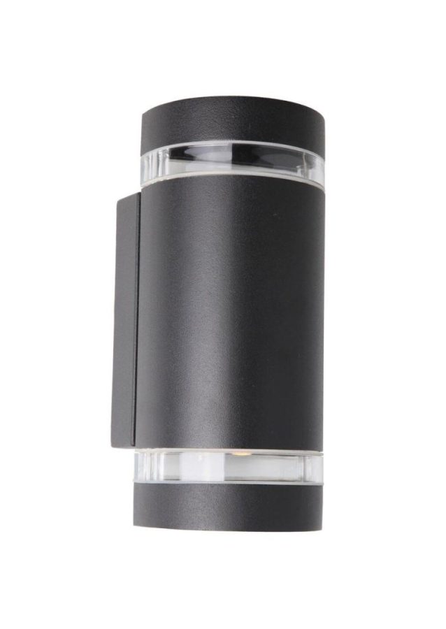 Nordlux Focus Antrasitt Utelampe Vegg 2 x GU10 IP44