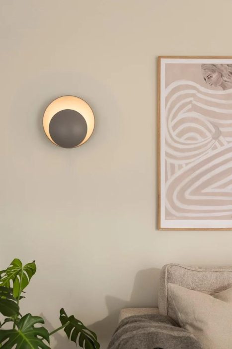 Globen Orbit grå vegg E14