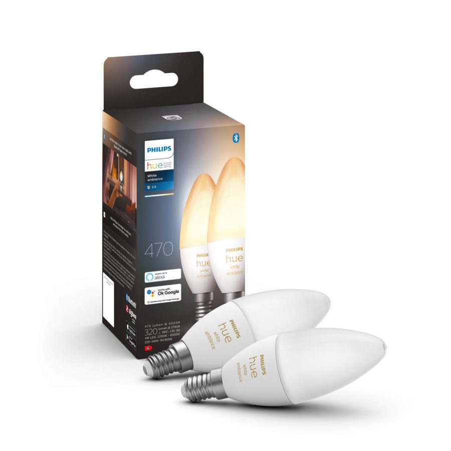 Philips Hue WA E14 2PK EU