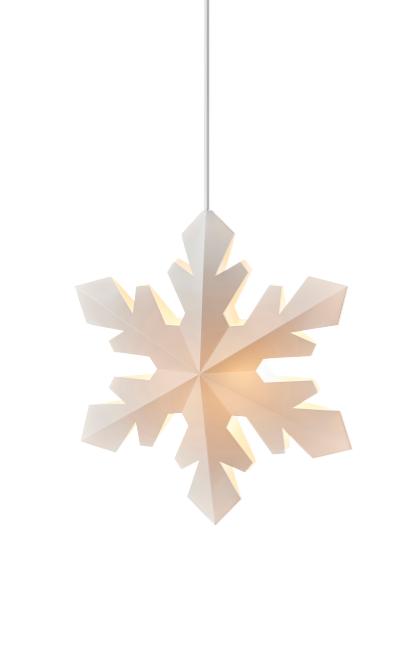 Le Klint Snowflake Small inkl. hvit ledning